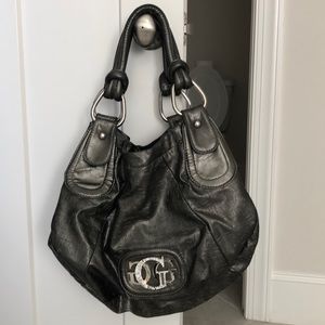 GUC Guess Gray Leather handbag